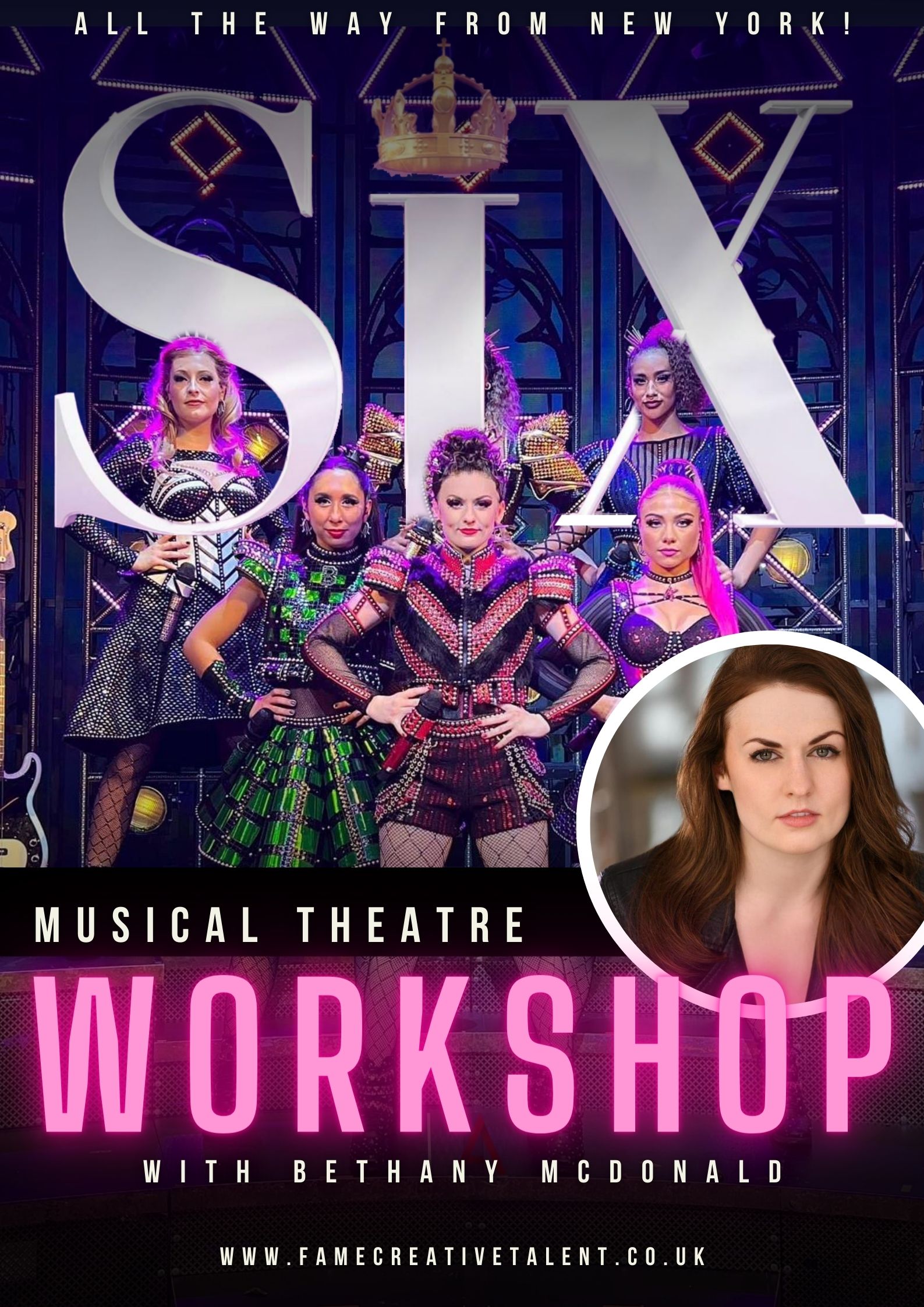SIX The Musical Workshop Bethany McDonald