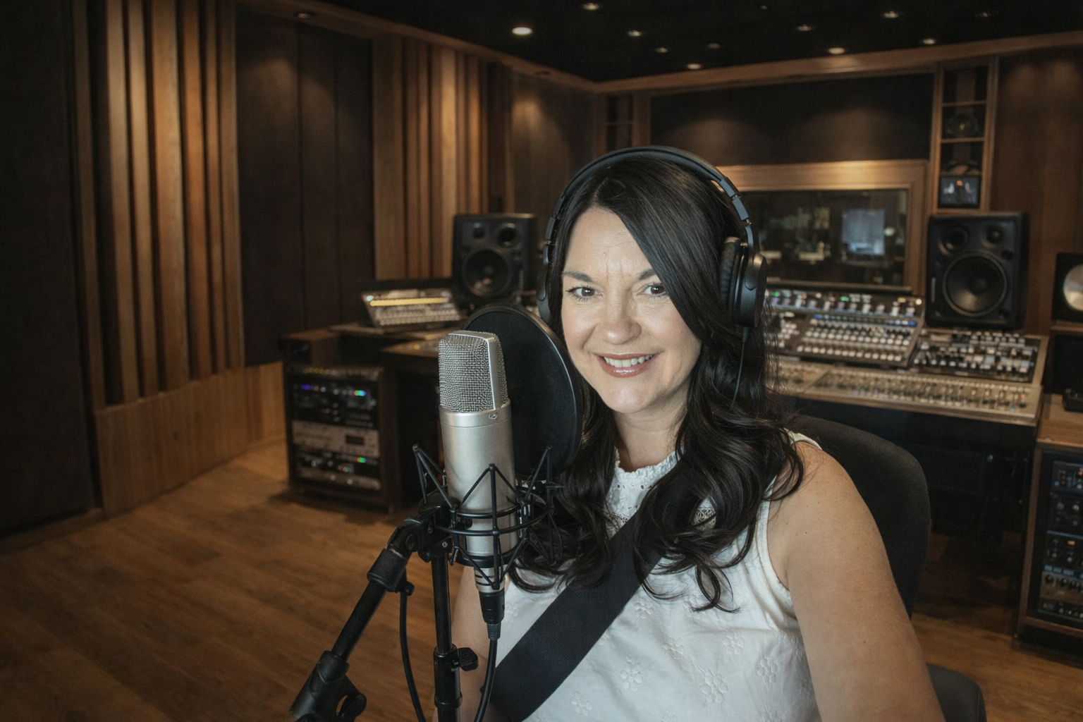 Jo Edwards in Studio